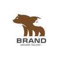 Creative simple Bear logo