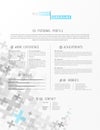 Creative simple cv template