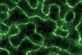 amazing liquid luminous electric waves digital drawn background texture illustration