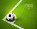 Creative Soccer Football Sport Vector Illustration