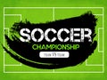 Soccer football tournament championship