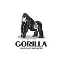 Creative strong Gorilla logo vector