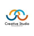 Creative studio logo template