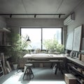 Creative Studio Space: Art, Nature and Light