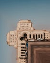 Creative surreal edit of the National Gallery of Armenia in Yerevan