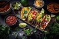 creative take on tacos, burritos, and nachos with unexpected ingredients or mix of flavors