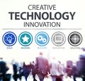 Creative Technology Innovation Media Digital Concept Royalty Free Stock Photo