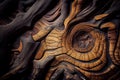 Texture of old tree bark trunk. wood. Close up as a wooden background. Macro close up Royalty Free Stock Photo