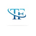 Creative TF logo icon design