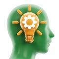 Creative Thinking and Innovation Concept Royalty Free Stock Photo