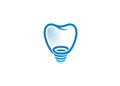 Creative Tooth Screw Logo