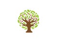 Creative Tree Logo Royalty Free Stock Photo