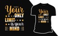 Creative Typography Tshirt Design, Vector Tshirt Royalty Free Stock Photo