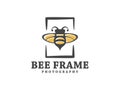 Creative Unique Bee Buzz Natural Logo Design