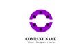 Creative unique design logo Royalty Free Stock Photo