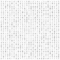Creative vector illustration of stream of binary code. Computer matrix background art design. Digits on screen. Abstract Royalty Free Stock Photo