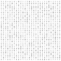 Creative vector illustration of stream of binary code. Computer matrix background art design. Digits on screen. Abstract Royalty Free Stock Photo