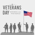 Veterans Day. Honoring all who served.