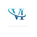 Creative VI logo icon design