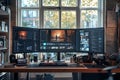 Creative workspace showcases advanced remote setup for productivity