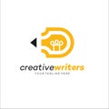 Creative Writer Logo Design