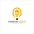 Creative Writer Logo Design