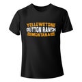 Creative Yellowstone Dutton Ranch montanan t-shirt vector template design