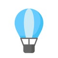 Creatively designed vector of hot air balloon, enjoy the adventure of hot air ballooning