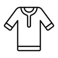 Creatively designed vector of tunic in modern style, trendy icon of cultural clothes