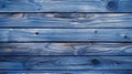 Creatively painted intense blue boards,Wooden texture,Wood plank background ,AI generated Royalty Free Stock Photo