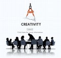 Creativity Aspiration Inspiration Inspire Skills Concept Royalty Free Stock Photo