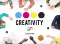 Creativity Aspiration Inspiration Inspire Skills Concept Royalty Free Stock Photo