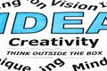Creativity Concept Royalty Free Stock Photo