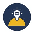 Creativity, generate idea Vector Icon which can easily modify