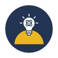 Creativity, generate idea Vector Icon which can easily modify