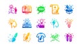 Creativity icons. Creative designer, Idea and Inspiration. Classic icon set. Vector