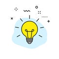 Creativity and Idea web icons in line style. Creativity, Finding solution, Brainstorming, Creative thinking, Brain. Vector