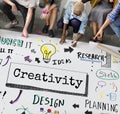Creativity Ideas Imagination Skill Solution Concept Royalty Free Stock Photo