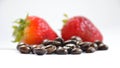 Beans and Berries Royalty Free Stock Photo