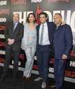 David Simon, Maggie Gyllenhaal, James Franco, and George Pelacanos