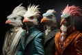 Creature Couture Craze: Fashion - savvy animals browse chic stores, searching for exclusive finds and transforming into style