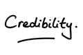 Credibility Royalty Free Stock Photo