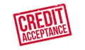 Credit Acceptance rubber stamp