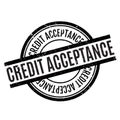 Credit Acceptance rubber stamp