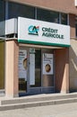 Credit Agricole bank entrance