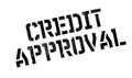 Credit Approval rubber stamp