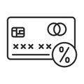 Credit card depozit icon