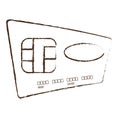 credit card global bank sketch