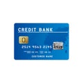Credit card icon image Royalty Free Stock Photo