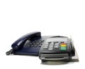 Credit card reader Royalty Free Stock Photo